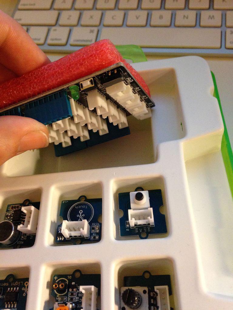 Finding the Grove connector shield
